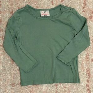 Hanna Andersson 3T 90 Green Shirt